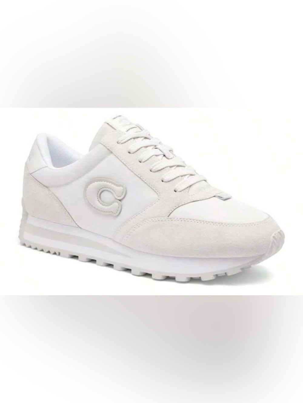Coach Runner Sneaker/Optic White